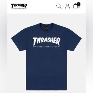 Thrasher Black Men's T-Shirt